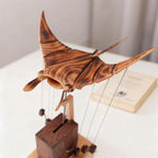 Mantarium™ | Escultura de madeira feita à mão