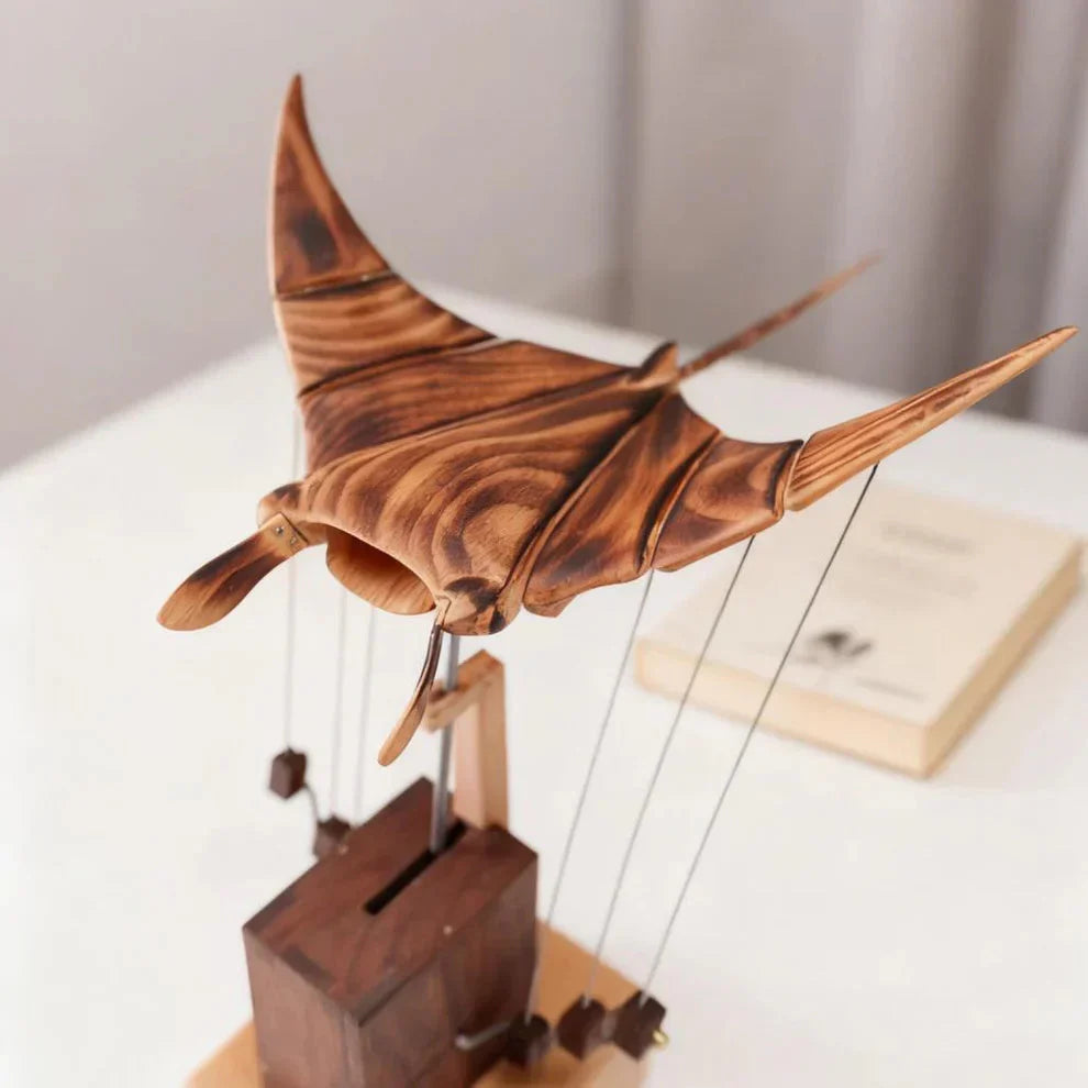 Mantarium™ | Escultura de madeira feita à mão